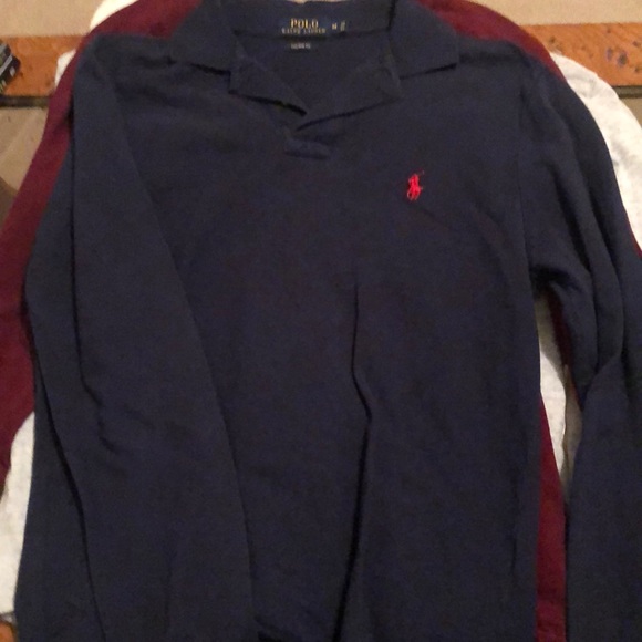 Long sleeve pull over shirts - Picture 3 of 5